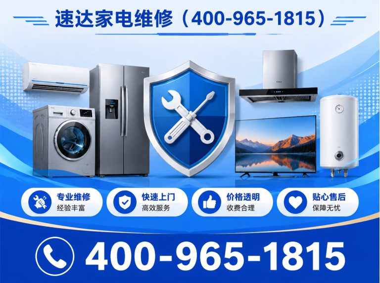 惠州速达家电维修展示图